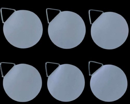 6 stk. selvklæbende ophæng. Prisgaranti